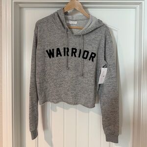 Spiritual Gangster “WARRIOR” Crop Hoodie – Small – NWT